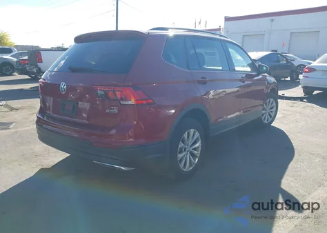 2018 Volkswagen Tiguan 2.0T S из США, поврежденный, VIN 3VV0B7AX7JM084929
